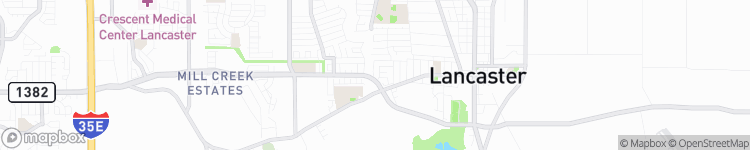 Lancaster - map