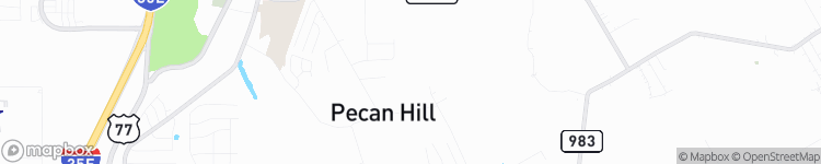 Pecan Hill - map