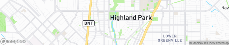 Highland Park - map