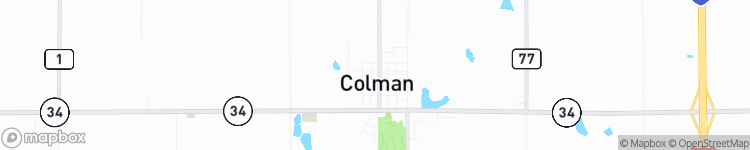 Colman - map