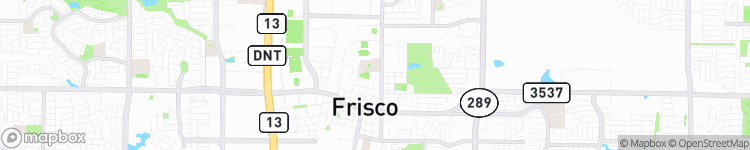 Frisco - map