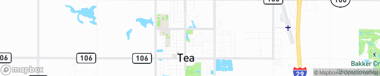 Tea - map