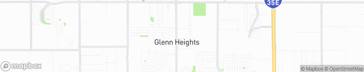 Glenn Heights - map