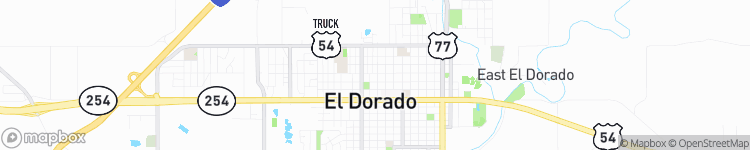 El Dorado - map