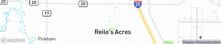 Reiles Acres - map