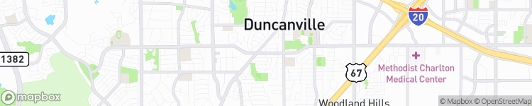 Duncanville - map