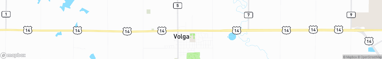 Volga Gas Stop - map