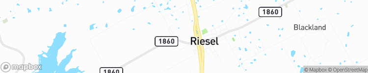Riesel - map