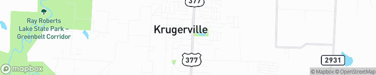 Krugerville - map