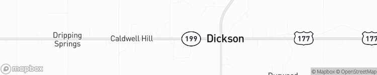 Dickson - map