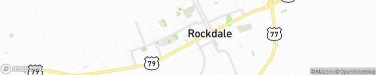 Rockdale - map