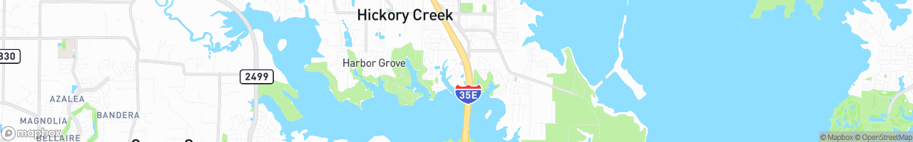 Hickory Creek - map