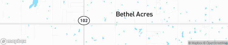 Bethel Acres - map