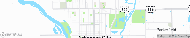 Arkansas City - map