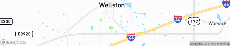Wellston - map