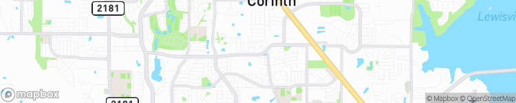 Corinth - map