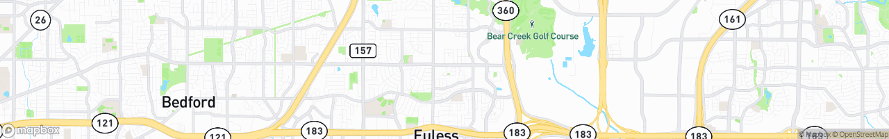 Euless - map