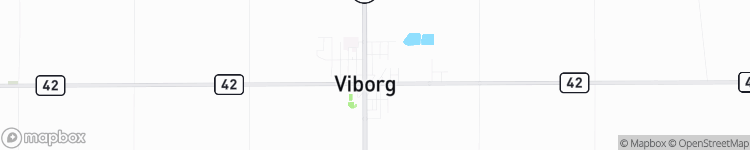 Viborg - map