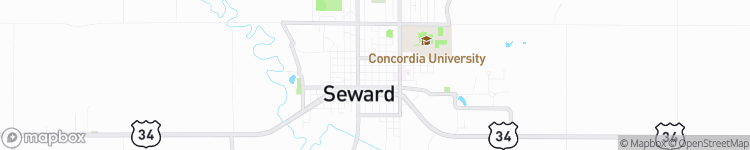 Seward - map