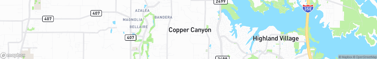 Copper Canyon - map