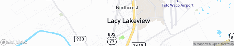 Lacy-Lakeview - map