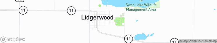 Lidgerwood - map