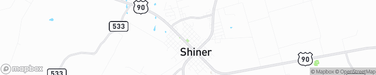 Shiner - map