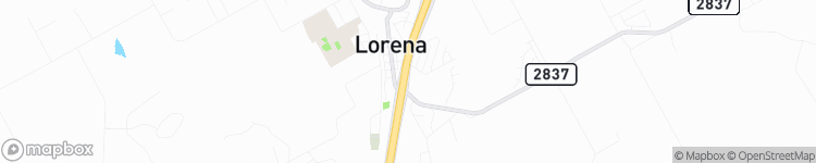 Lorena - map
