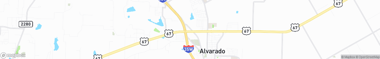 Alvarado Market Station - map