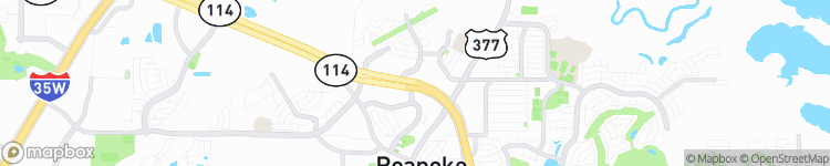 Roanoke - map