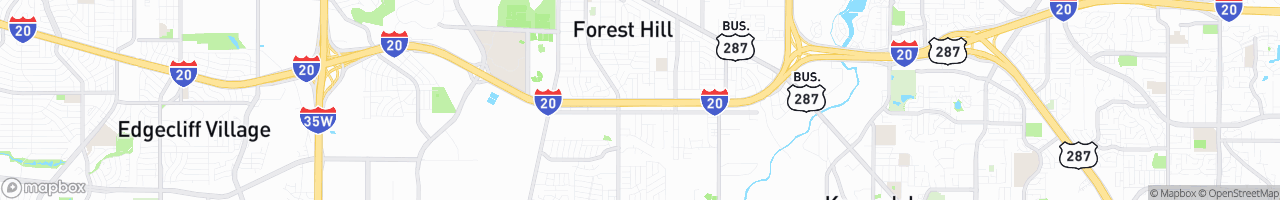 Forest Hill - map