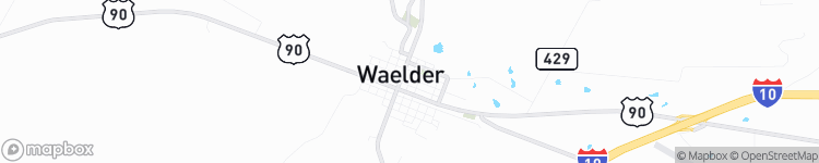 Waelder - map