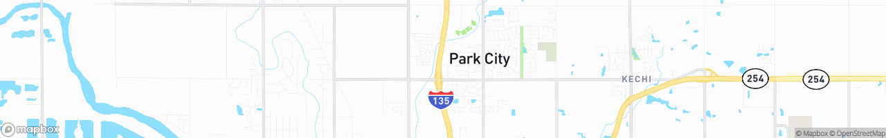 Sleep Inn & Suites Park City-Wichita North - map