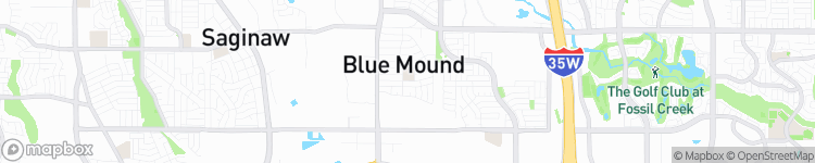 Blue Mound - map