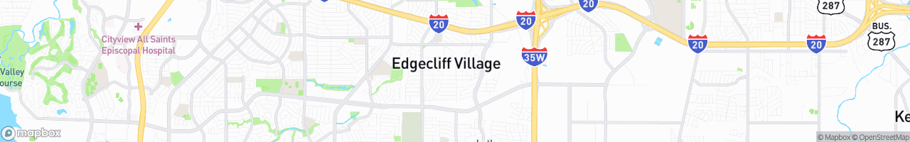 Edgecliff Village - map