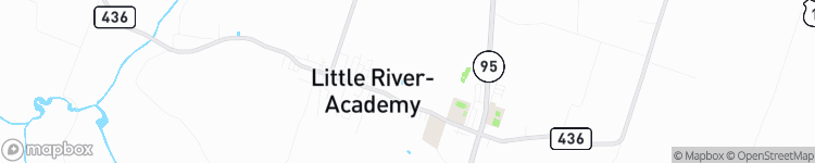 Little River-Academy - map