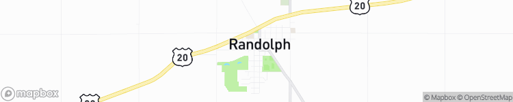 Randolph - map