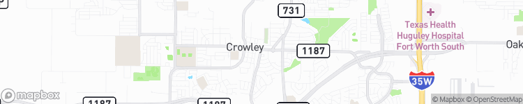 Crowley - map