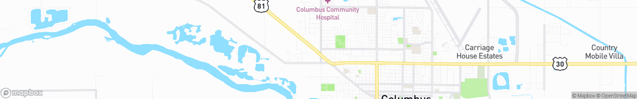Cubby's Columbus Ampride - map