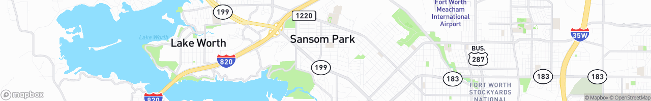 Sansom Park - map