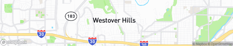 Westover Hills - map