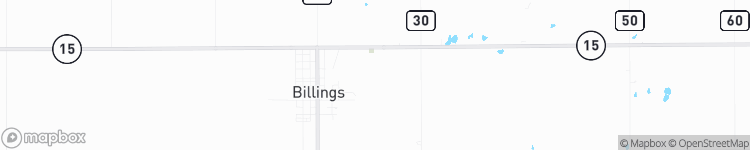 Billings - map