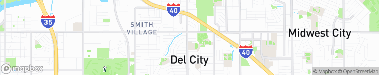 Del City - map