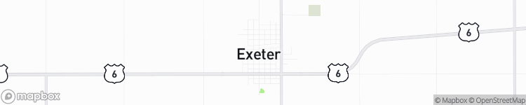 Exeter - map