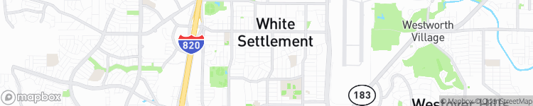 White Settlement - map