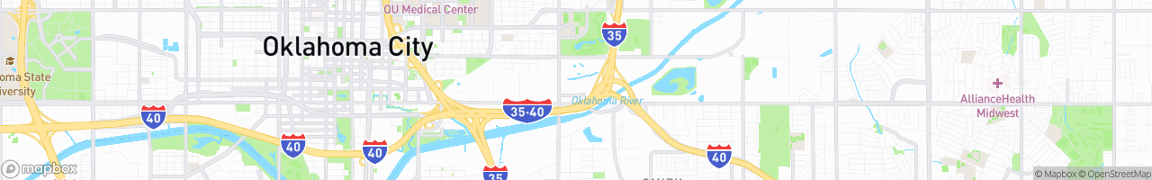 Petro Oklahoma City - map