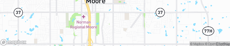 Moore - map