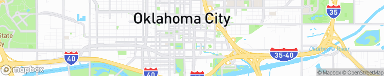 Oklahoma City - map