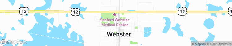 Webster - map