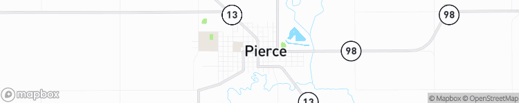 Pierce - map